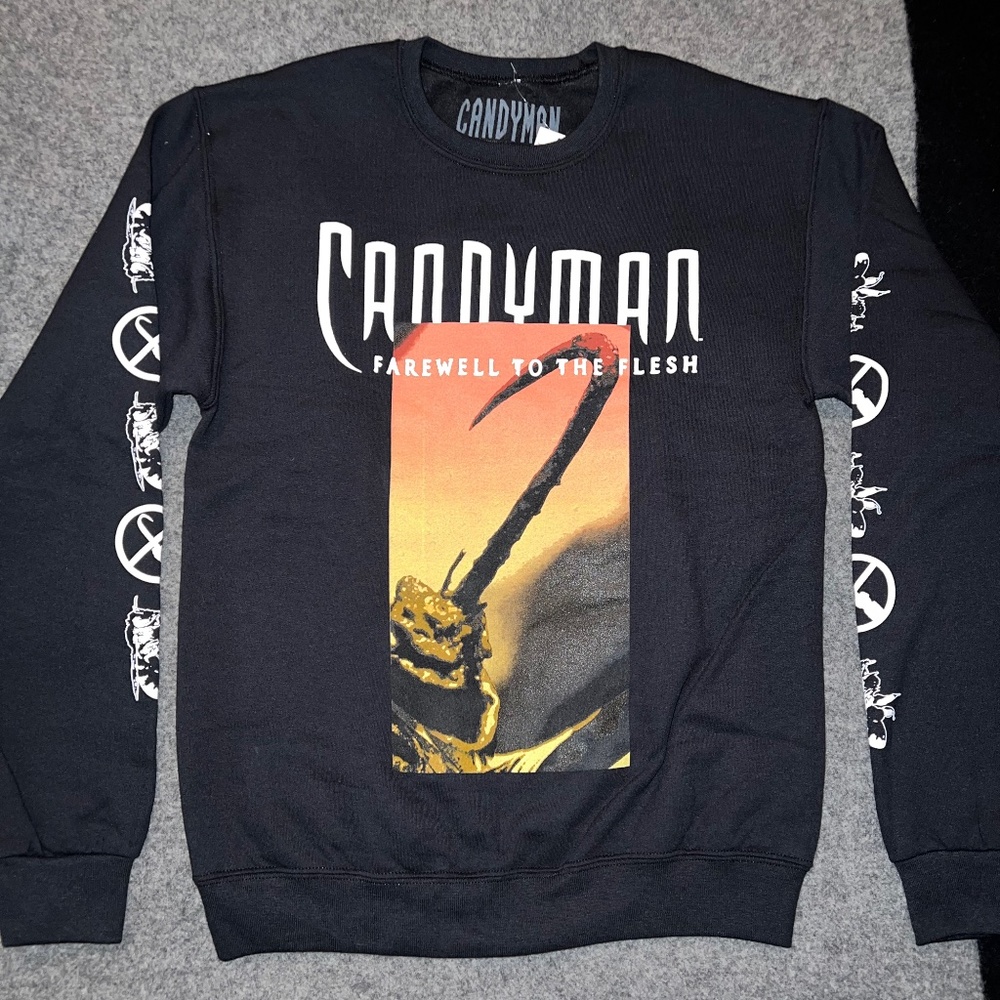 CANDYMAN "Farewell To The Flesh" Pullover Crewneck Sweatshirt SMALL